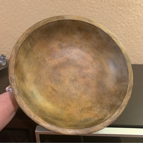 Rustic ornate Tuscany decorative bowl / tray - Picture 7 of 9